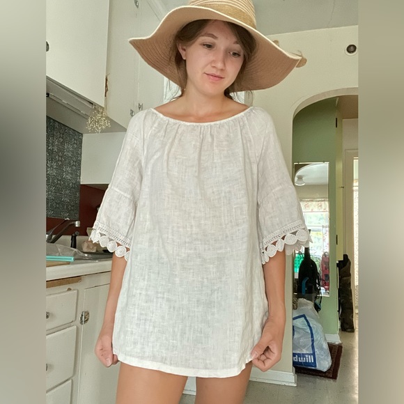 Linen Italian top - Picture 6 of 8